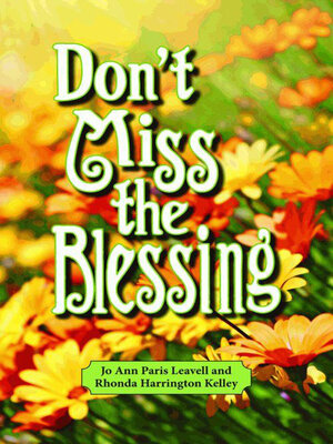 cover image of Don't Miss the Blessing